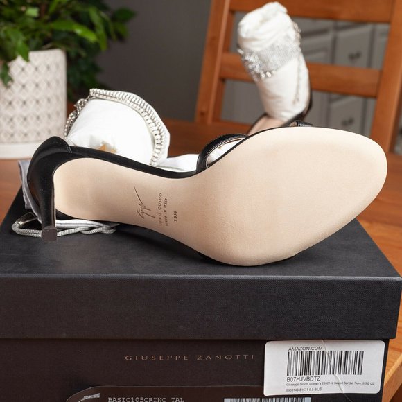 Giuseppe Zanotti E900149 Swarovski Heeled Sandals - Size 9.5 M (39.5 EU) - Picture 6 of 11